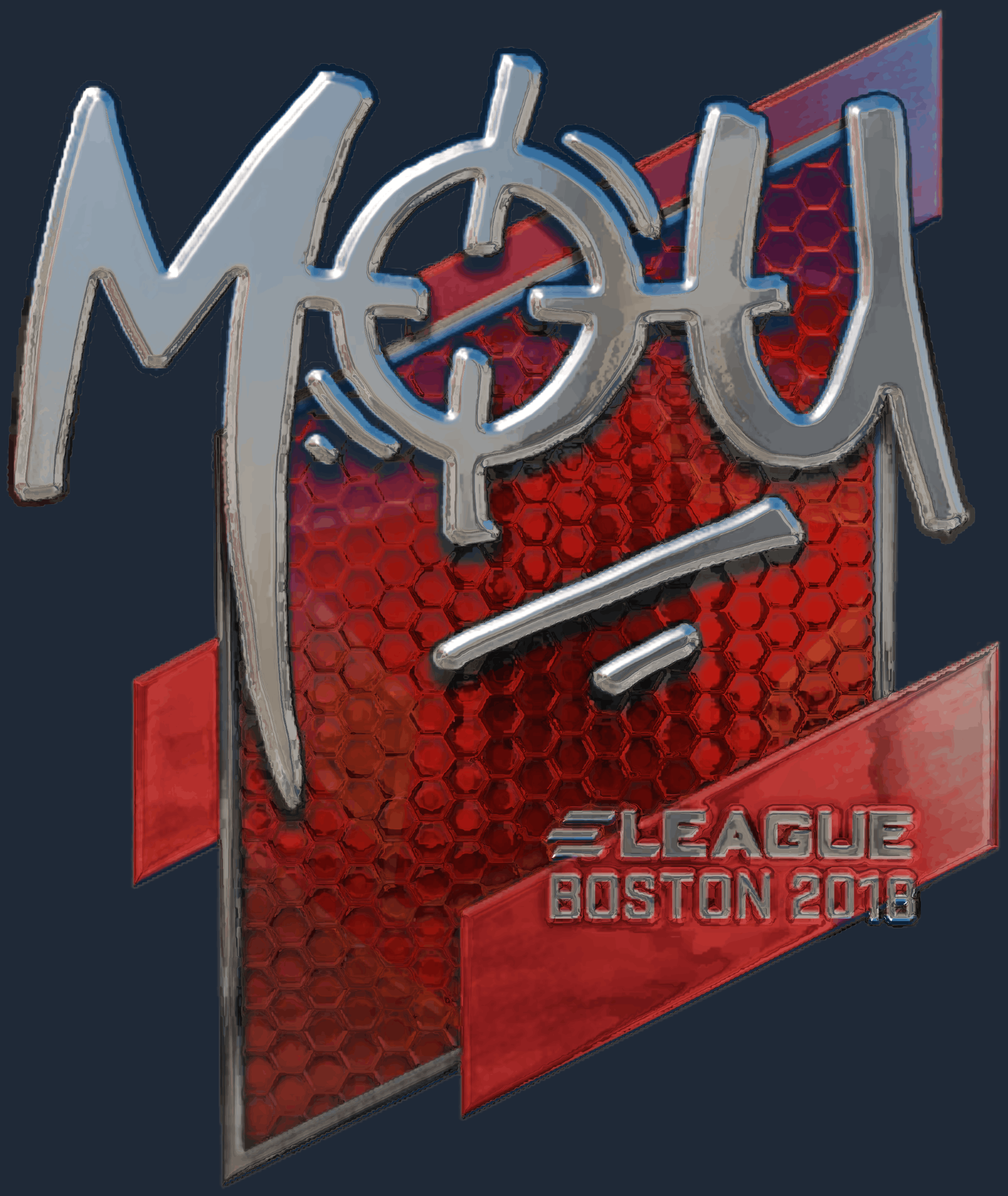 Sticker | mou (Foil) | Boston 2018
