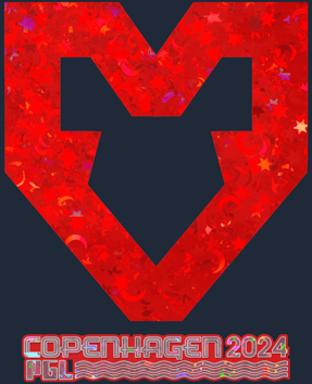 Sticker | MOUZ (Glitter) | Copenhagen 2024