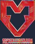 Sticker | MOUZ (Holo) | Copenhagen 2024