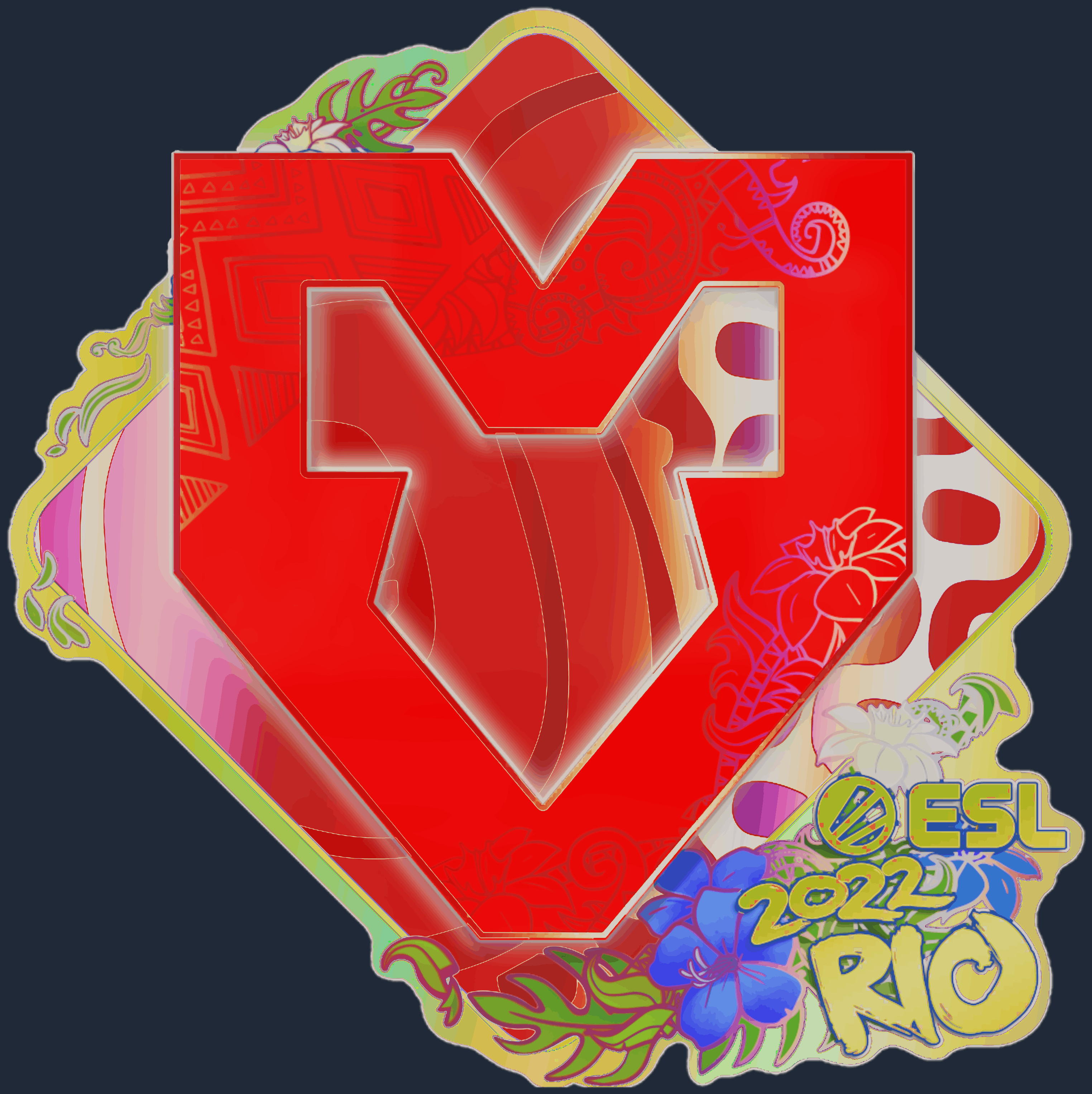 Sticker | MOUZ (Holo) | Rio 2022