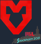 Sticker | MOUZ | Stockholm 2021