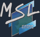 Sticker | MSL | Boston 2018