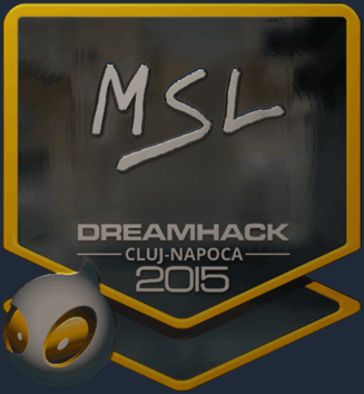 Sticker | MSL (Foil) | Cluj-Napoca 2015