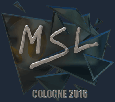 Sticker | MSL (Foil) | Cologne 2016