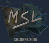 Sticker | MSL (Foil) | Cologne 2016