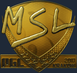 Sticker | MSL (Gold) | Krakow 2017