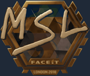 Sticker | MSL (Gold) | London 2018