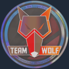 Sticker | MTS GameGod Wolf (Holo) | Cologne 2014 image