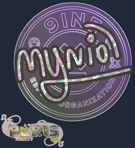 Sticker | mynio (Glitter) | Paris 2023
