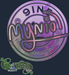 Sticker | mynio (Holo) | Paris 2023