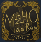 Sticker | mzinho (Gold) | Austin 2025