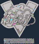 Sticker | n0rb3r7 (Glitter) | Copenhagen 2024
