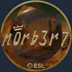 Sticker | n0rb3r7 (Gold) | Katowice 2019