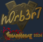 Sticker | n0rb3r7 (Gold) | Shanghai 2024