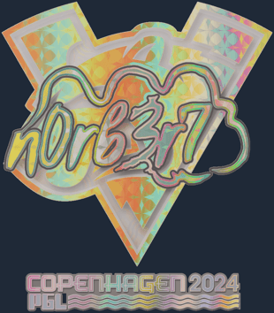 Sticker | n0rb3r7 (Holo) | Copenhagen 2024