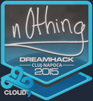 Sticker | n0thing | Cluj-Napoca 2015