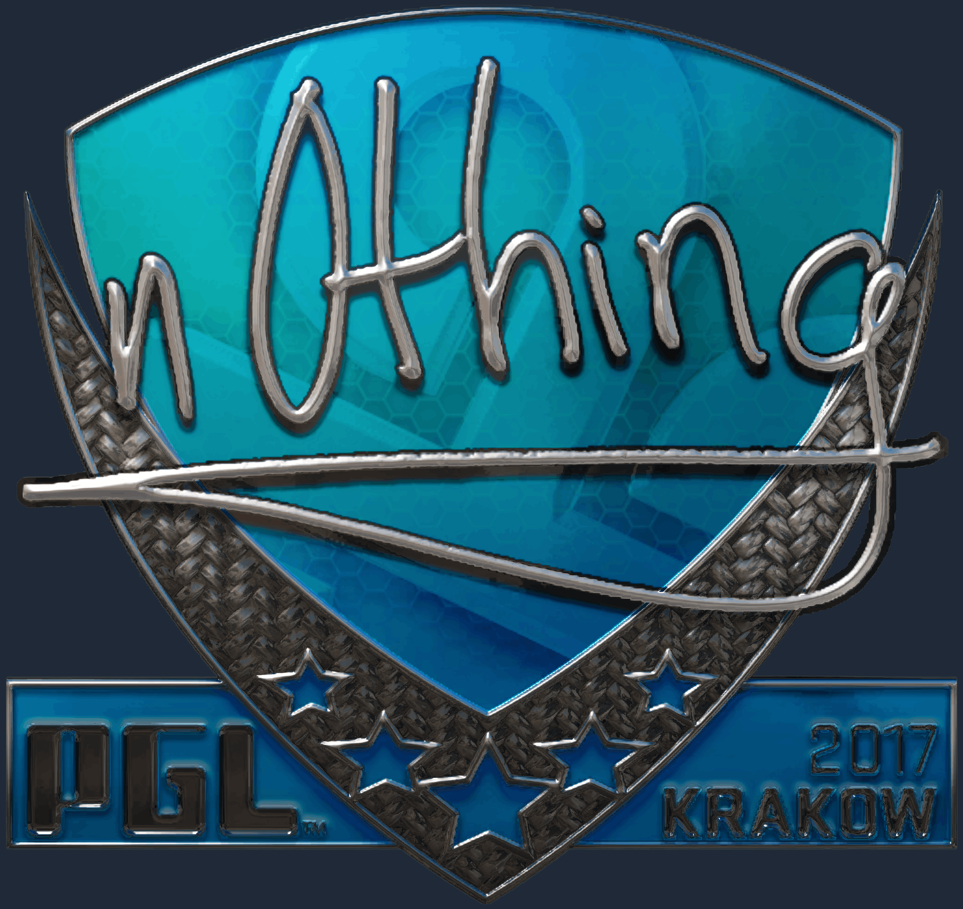 Sticker | n0thing (Foil) | Krakow 2017