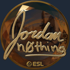 Sticker | n0thing (Gold) | Katowice 2019 image