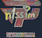 Sticker | n1ssim (Holo) | Copenhagen 2024