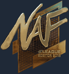 Sticker | NAF (Gold) | Boston 2018