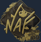 Sticker | NAF (Gold) | Rio 2022
