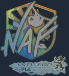 Sticker | NAF (Holo) | Antwerp 2022