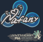 Sticker | nafany | Antwerp 2022