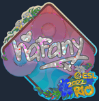 Sticker | nafany (Glitter) | Rio 2022