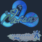 Sticker | nafany (Holo) | Antwerp 2022