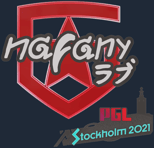 Sticker | nafany | Stockholm 2021