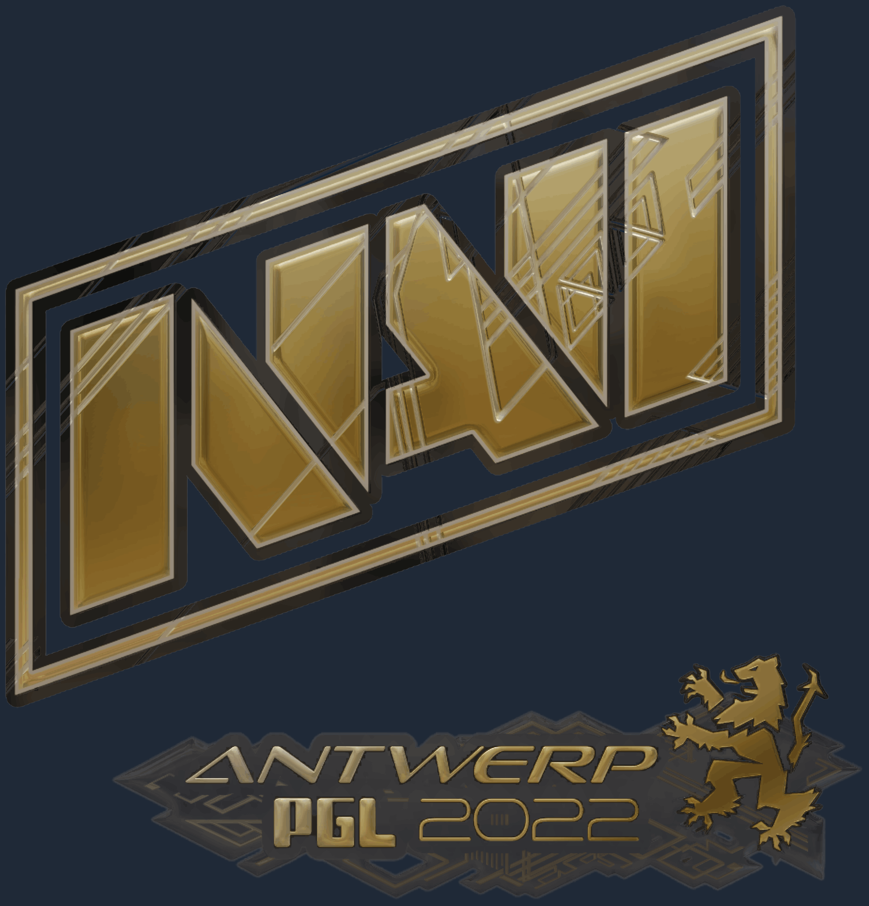 Sticker | Natus Vincere (Gold) | Antwerp 2022