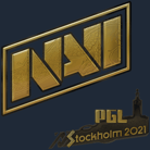 Sticker | Natus Vincere (Gold) | Stockholm 2021 image