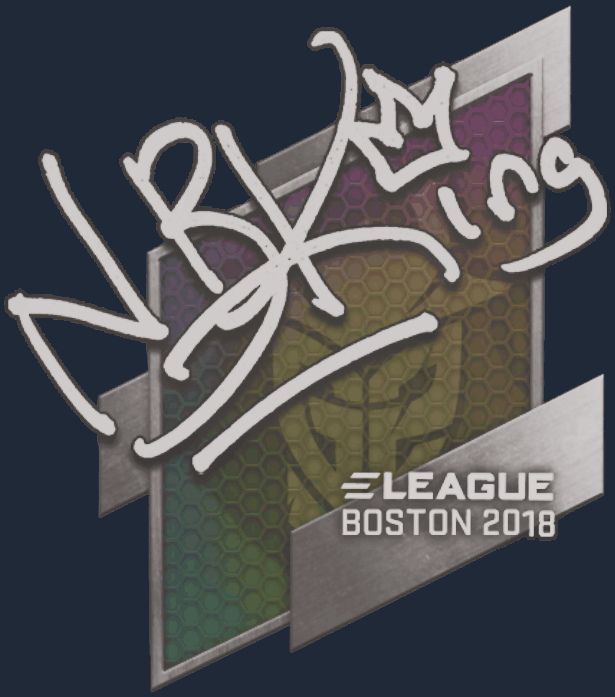 Sticker | NBK- | Boston 2018