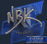 Sticker | NBK- (Foil) | Atlanta 2017
