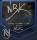 Sticker | NBK- (Foil) | Cluj-Napoca 2015 image