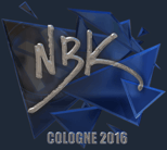 Sticker | NBK- (Foil) | Cologne 2016 image
