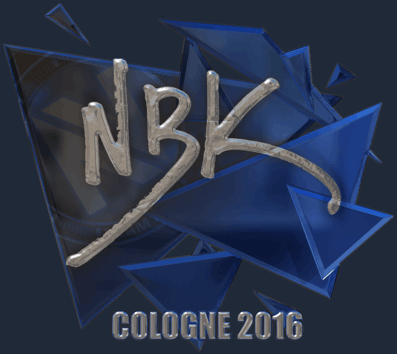 Sticker | NBK- (reflectante) | Colonia 2016