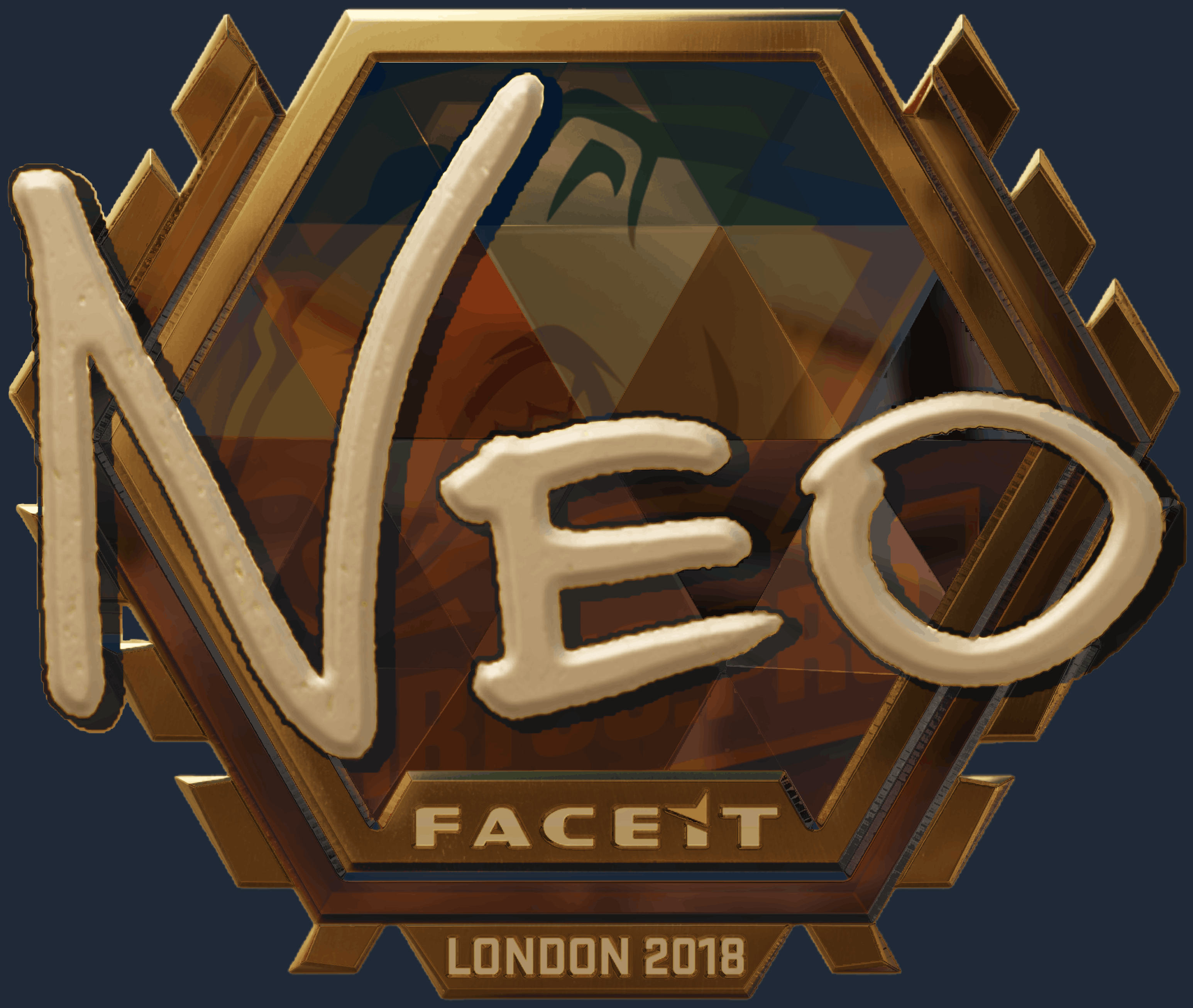 Sticker | NEO (Gold) | London 2018