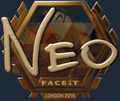 Sticker | NEO (Gold) | London 2018