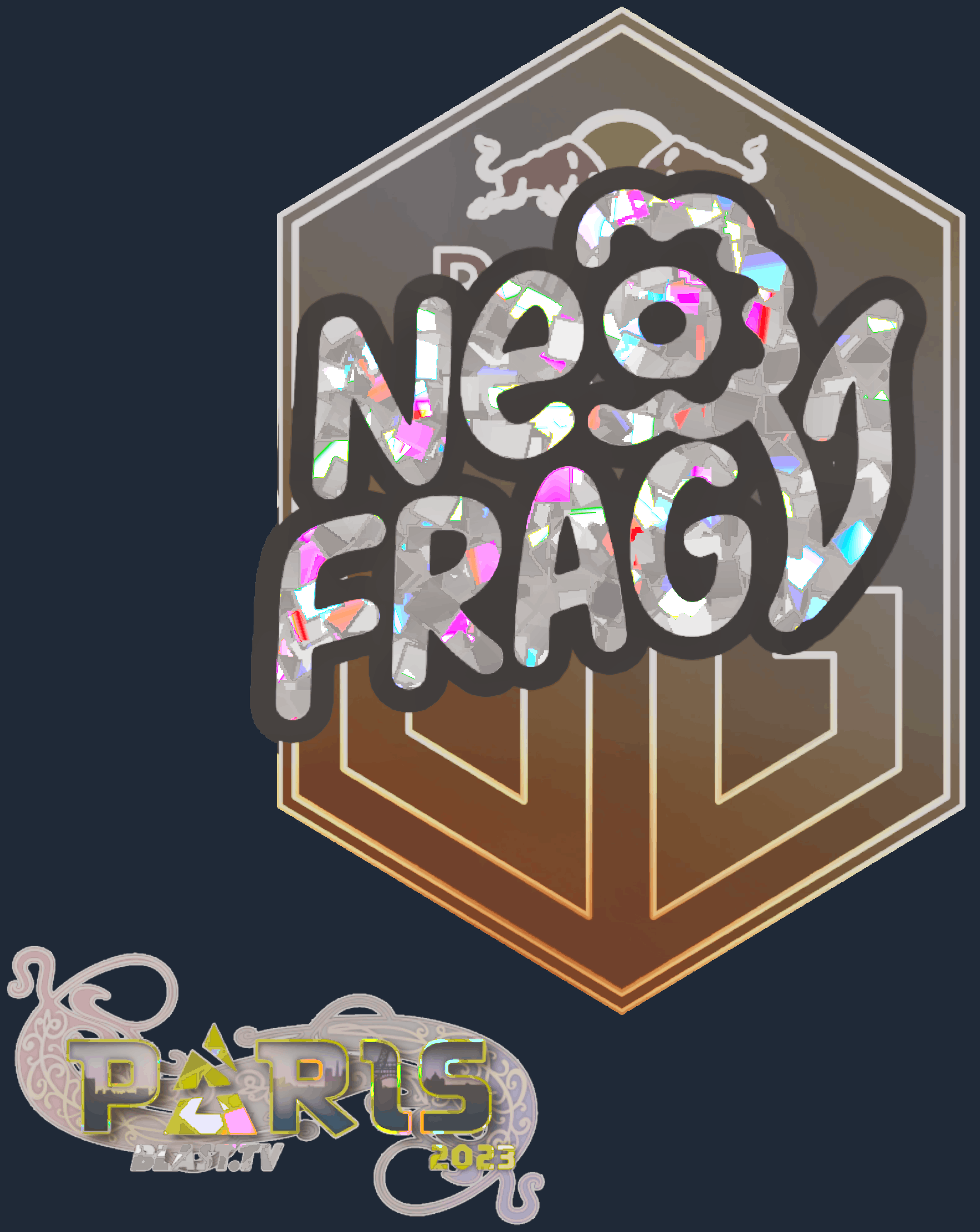 Sticker | NEOFRAG (Glitter) | Paris 2023