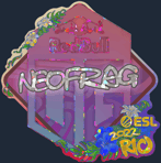 Sticker | NEOFRAG (Glitter) | Rio 2022