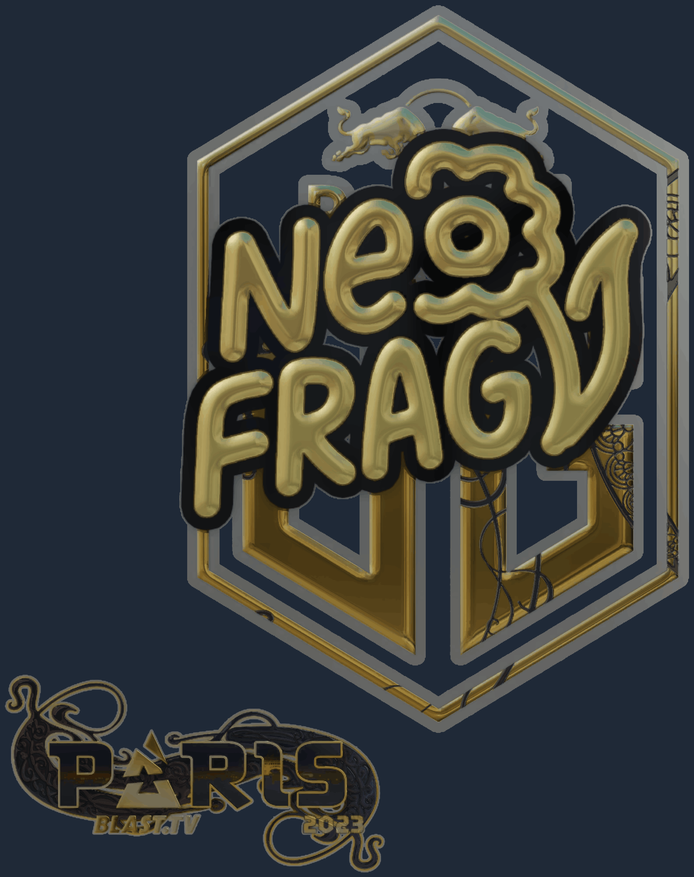 Sticker | NEOFRAG (Gold) | Paris 2023
