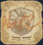Sticker | NertZ | Austin 2025