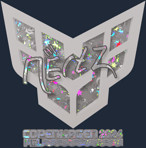 Sticker | NertZ (Glitter) | Copenhagen 2024