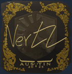 Sticker | NertZ (Gold) | Austin 2025