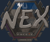 Sticker | nex (Foil) | London 2018
