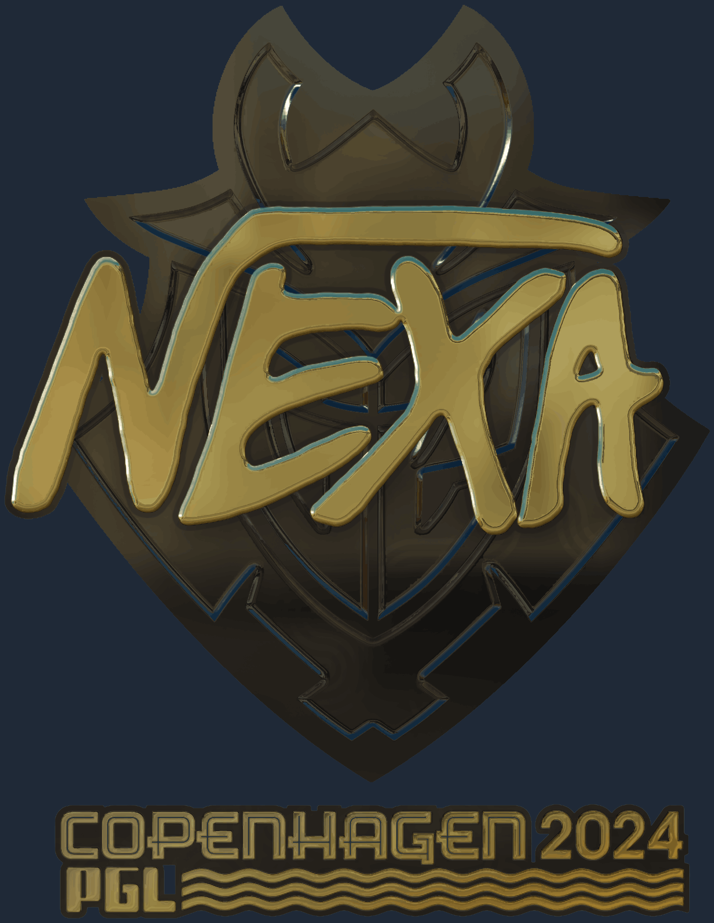 Sticker | nexa (Gold) | Copenhagen 2024