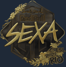 Sticker | nexa (Gold) | Rio 2022 Sticker | nexa (Gold) | Rio 2022 image