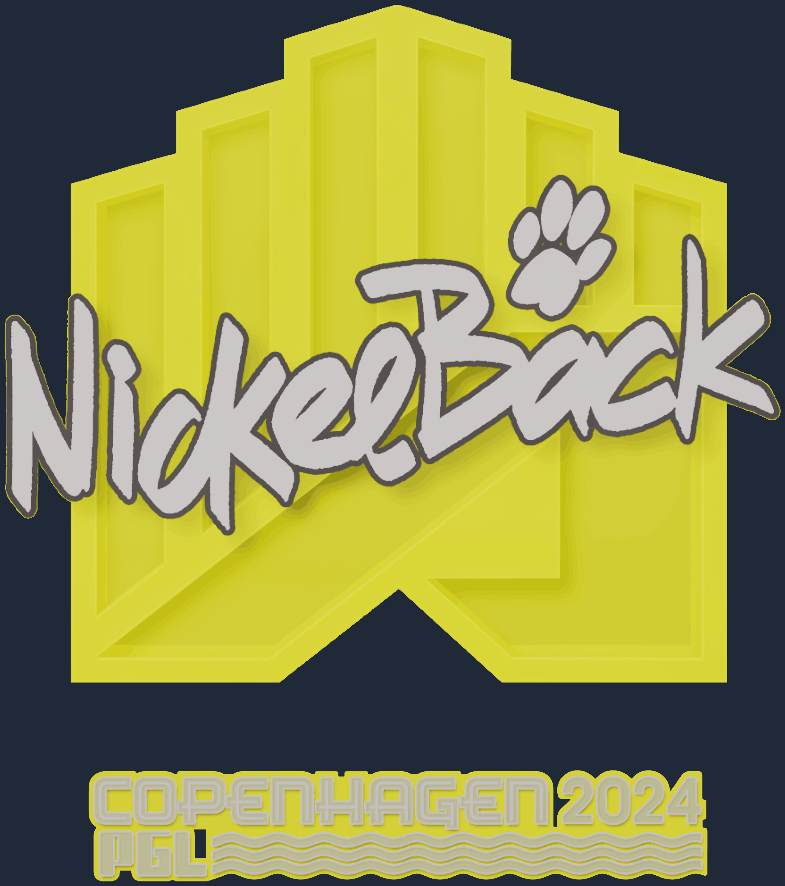 Sticker | NickelBack | Copenhagen 2024