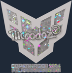 Sticker | nicoodoz (Glitter) | Copenhagen 2024